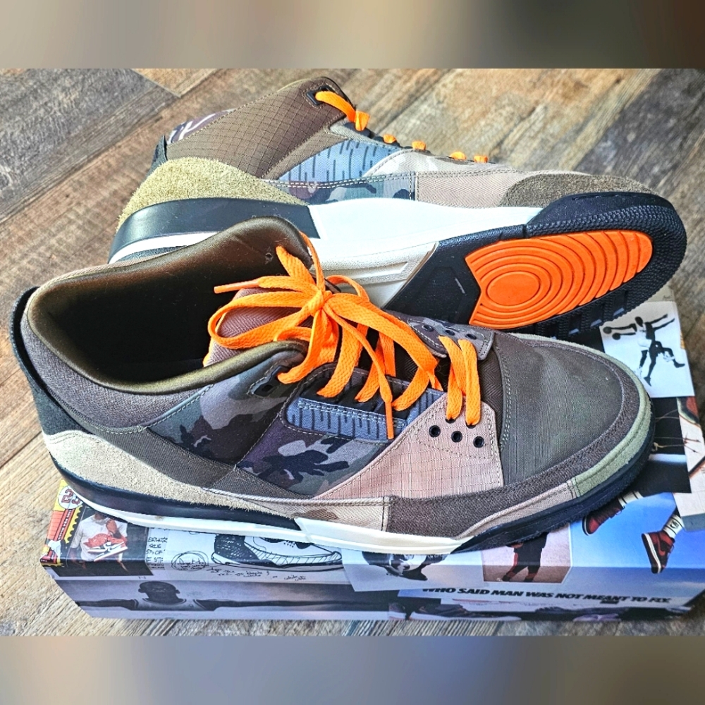 Air Jordan 3 SE Patchwork Camo
